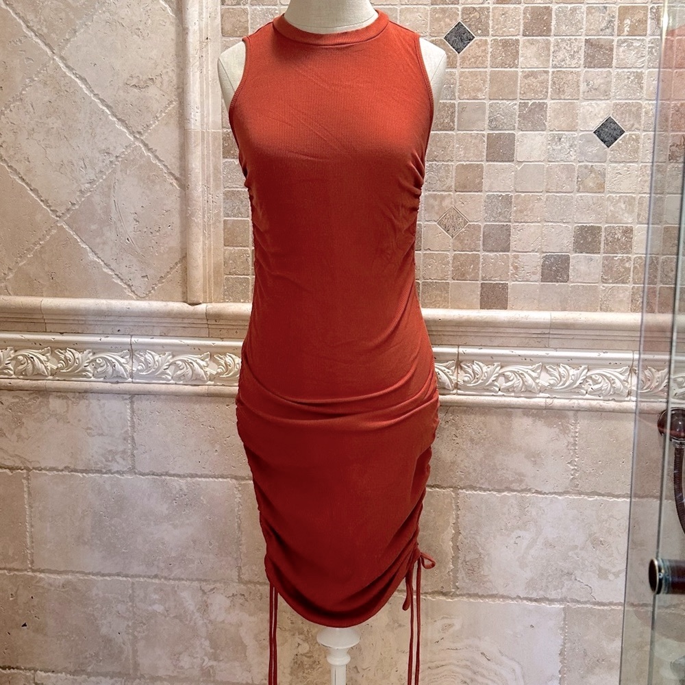 Katwalk Cinched Midi Dress